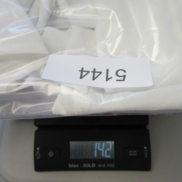 XOXO Tank Cami Top Women M White Beaded Neckline Layered Casual Y2K Preppy 142 - Picture 9 of 13